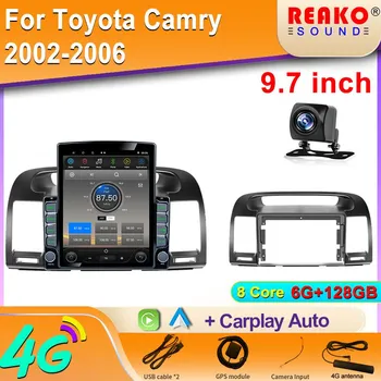 9.7 Android Car Radio GPS Navigation Автомагнитола Мультимедийный плеер для Toyota Camry 2002 2003 2006 головное устройство стерео 8 core 2GB+32GB