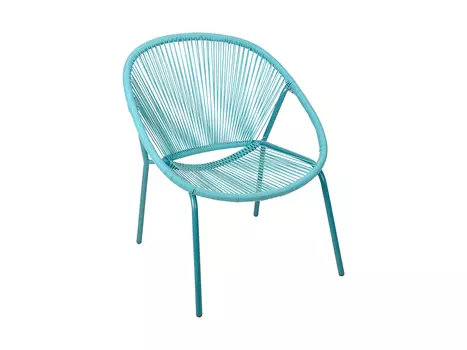 Кресло breeze blue (ogogo) голубой 52x83x71 см.