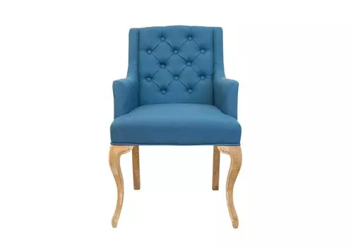 Кресло deron blue (mak-interior) синий 59x103x65 см.
