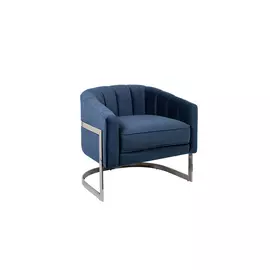 Кресло (garda decor) синий 77x71x70 см.