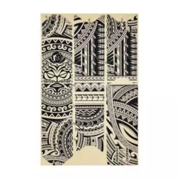 Комплект защитных наклеек Mucky Nutz Frame Skinz, для рамы, Tribal Matt, MN0217