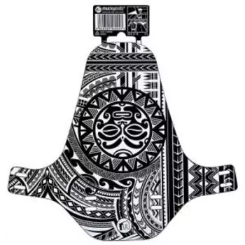 Крыло велосипедное Mucky Nutz Face Fender, переднее, Tribal Maori, MN0216