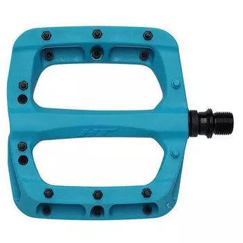 Педали велосипедные HT PA03A Turquoise, бирюзовый, PA03AX0927E1X0