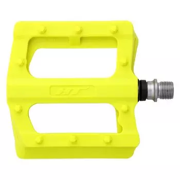 Педали велосипедные HT PA12 Neon Yellow, неоновый желтый, PA12XX0902H1X0