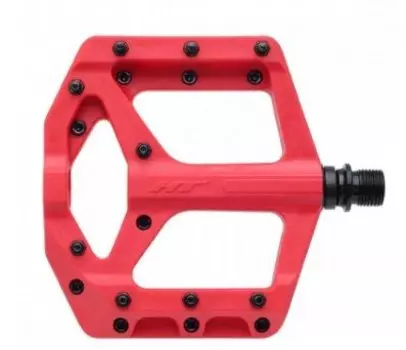 Педали велосипедные HT PA32A, красный, PA32AX0901G1X0