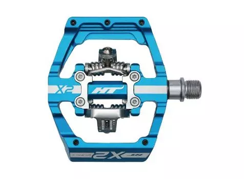 Педали велосипедные HT X2 Dh Race, Royal Blue, X2125101