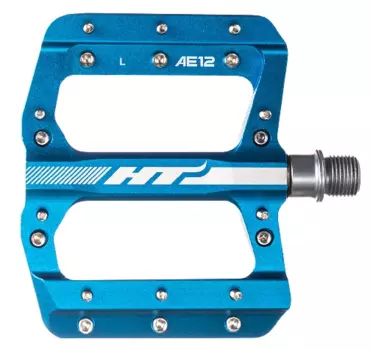 Педали велосипедные HT AE12, синий, AE12XX1J25G1X1