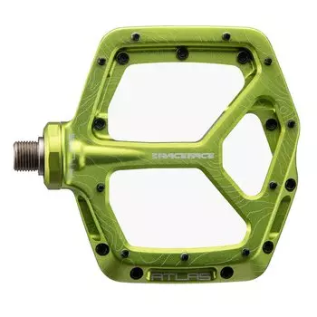 Педали велосипедные Race Face Atlas 22 Green, алюминий, PD22ATLASGRN