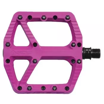 Педали велосипедные SDG Composite, 110х105х17 мм, 9/16", Purple, 00034DS