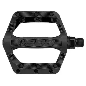 Педали велосипедные SDG Slater Pedals, 90x90 mm, черный, 00001DS
