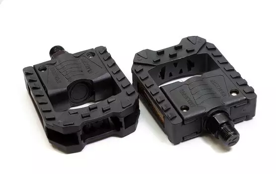 Педали велосипедные складные TRIX, пластик/сталь, 91x75 мм, резьба 9/16", MX-P178