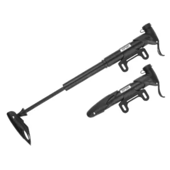 Насос велосипедный Giyo GP-77, телескопический, черный, 320029