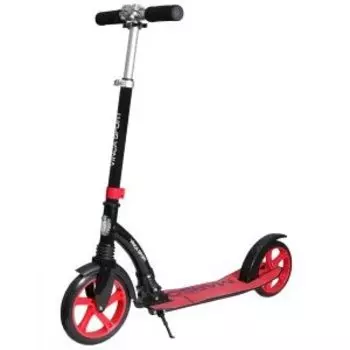 Самокат Vinca Sport, взрослый, регулир, Al,чёрно-красный, ABEC 9, передний амортизатор, колеса 230/200 мм, VSP 12 MARSO