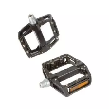 Педали велосипедные WELLGO алюминий BMX/Downhill B087B широкая ось Cr-Mo 6-14087