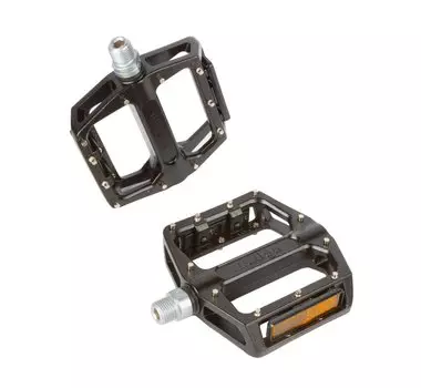 Педали велосипедные WELLGO алюминий BMX/Downhill B087B широкая ось Cr-Mo 6-14087