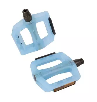 Педали велосипедные WELLGO композитный материал BMX/Downhill B107UV широкая ось Cr-Mo 6-14107