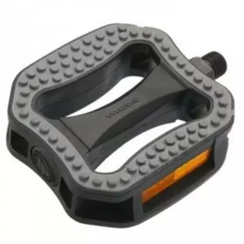 Педали велосипедные Wellgo URBAN, пластиковые, 108x96x32 мм, 9/16", черные, LU-P6