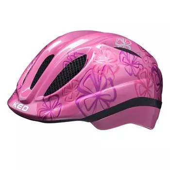 Велошлем KED Meggy II Trend, детский, Pink Flower, 2021 (Размер: M (52-58 см))