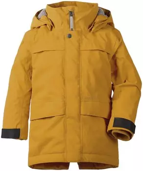 Куртка детская Didriksons BJORLING KIDS PARKA, желтая охра, 502729