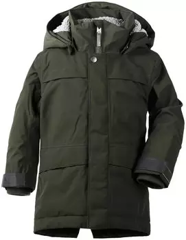 Куртка детская Didriksons BJORLING KIDS PARKA, элегантный зелёный, 502729 (Размер: 90)