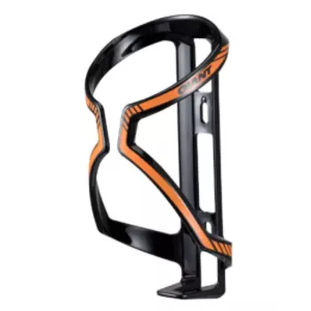 Флягодержатель велосипедный Giant AIRWAY SPORT, для рамы, черный/глянцевый оранжевый, 490000088