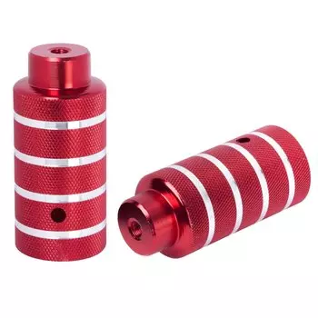 Пеги велосипедные STG, алюминий, 50110 мм, 3/8"26T, красный, Х82578