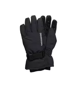 Перчатки DIDRIKSONS BIGGLES FIVE KIDS GLOVES, детские, черный, 503938
