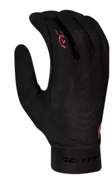 Перчатки велосипедные SCOTT RC Premium, длинный палец, black/lollipop pink, ES275390-6455