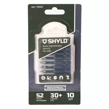 Бита SHYLD PH1х50мм ударная 10шт (10320)