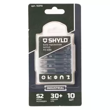 Бита SHYLD PZ3х50мм ударная 10шт (10370)