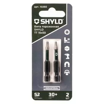 Бита SHYLD TT15х50мм ударная 2шт (10260)