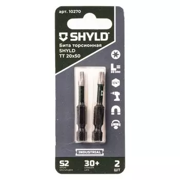 Бита SHYLD TT20х50мм ударная 2шт (10270)