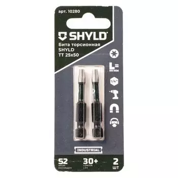 Бита SHYLD TT25х50мм ударная 2шт (10280)