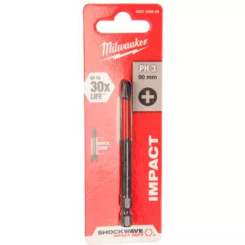 Бита Milwaukee SHOCKWAVE PH3x90мм (859)