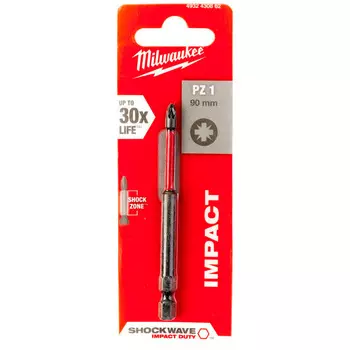 Бита Milwaukee SHOCKWAVE PZ1x90мм (862)