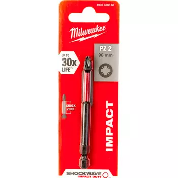 Бита Milwaukee SHOCKWAVE PZ2x90мм (867)