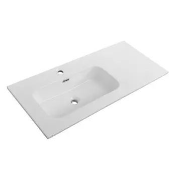Раковина мебельная Cezares 101 см CZR-8095-100-L белая