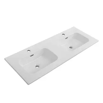 Раковина мебельная Cezares 121 см CZR-8095-120-2 белая