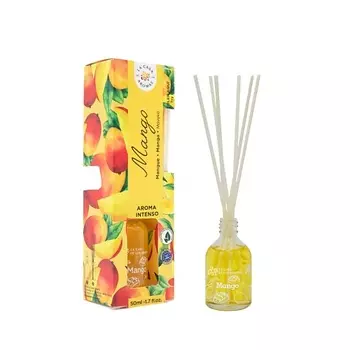LА CASA DE LOS AROMAS Жидкий ароматизатор для воздуха с палочками MIKADO. «Манго» 50.0