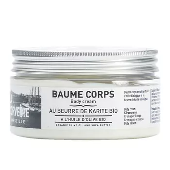 LA CORVETTE Крем для тела с оливковым маслом и с маслом карите био Marseille Body Cream