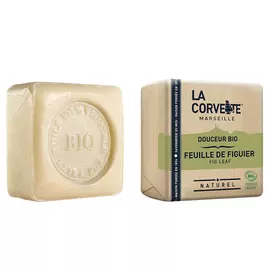 LA CORVETTE Мыло органическое для лица и тела Лист инжира Marseille Fig Leaf Soap