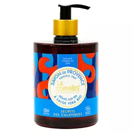 LA CORVETTE Мыло жидкое органическое Секреты Каланок Organic Aloe Vera Provence Soap