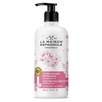 LA MAISON ESPAGNOLE Лосьон для тела восстанавливающий "Сакура" Sensorialcare Revitalizing Body Lotion