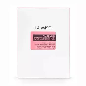 LA MISO La Miso Ампульная обновляющая маска с кислотами