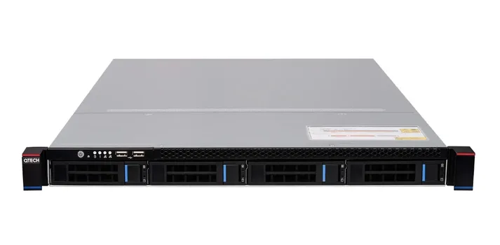 Контроллер QTECH QSRV-160402R-WIFI-1000 WI-FI до 1000 точек на базе сервера 1U, 4*3.5; 2*Intel Xeon 6 ядер; 64GB DDR4 RDIMM ECC 2933MHz; Контроллер SA