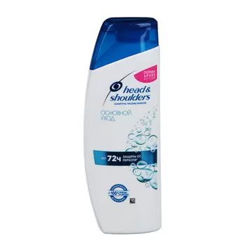 Шампунь HEAD &amp; SHOULDERS 2в1 против перхоти Основной уход для нормальных волос п/б 200мл, 81574250