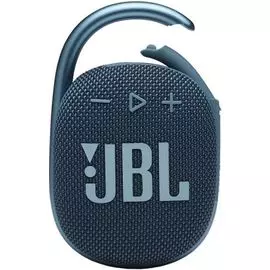 Портативная акустика 1.0 JBL Clip 4 синяя 5W BT 15м 500mAh
