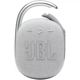 Портативная акустика 1.0 JBL Clip 4 белая 5W BT 15м 500mAh