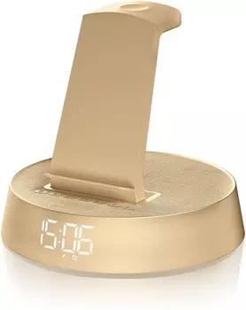 Портативная акустика 2.0 BBK BTA1110 золотистая 10W BT 10м 1800mAh