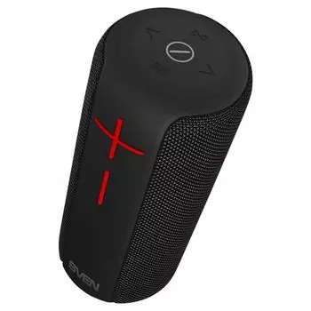 Портативная акустика 2.0 Sven АС PS-300 черная (24 Вт, Waterproof (IPx7), TWS, BT, 2000мА*ч)